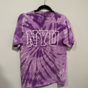 EUC NYU tie dye t shirt size small